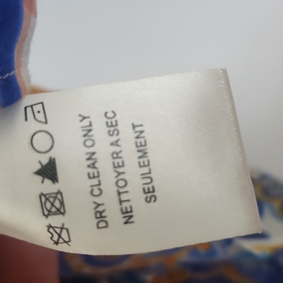 Hale Bob Paisley Print Women's Top - Blue and Yellow Med - Picture 10 of 15